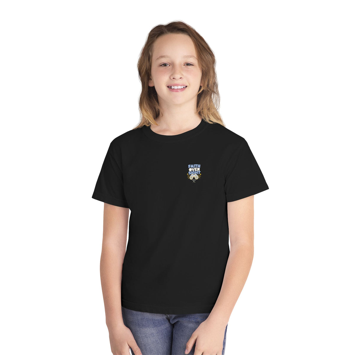 Faith Over Sight Youth Tee
