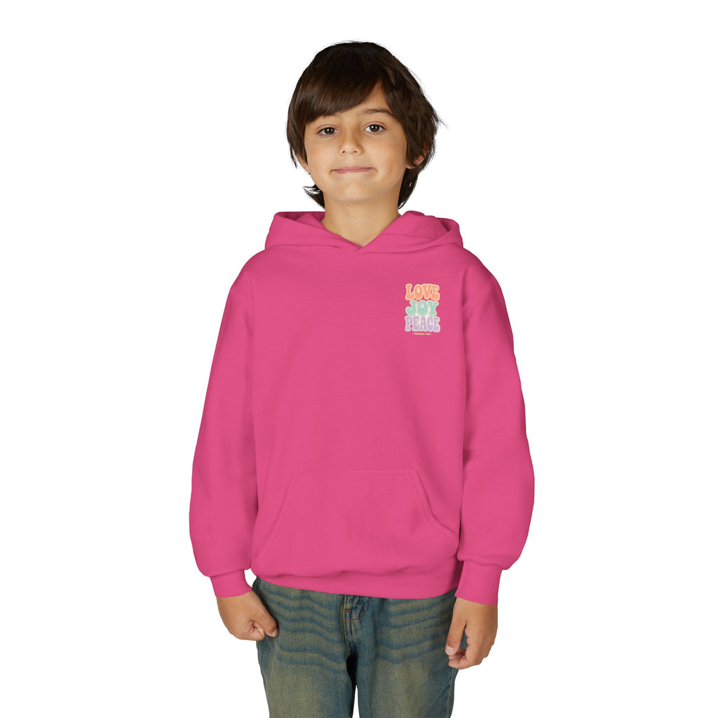 Love Joy Peace Youth Hoodie