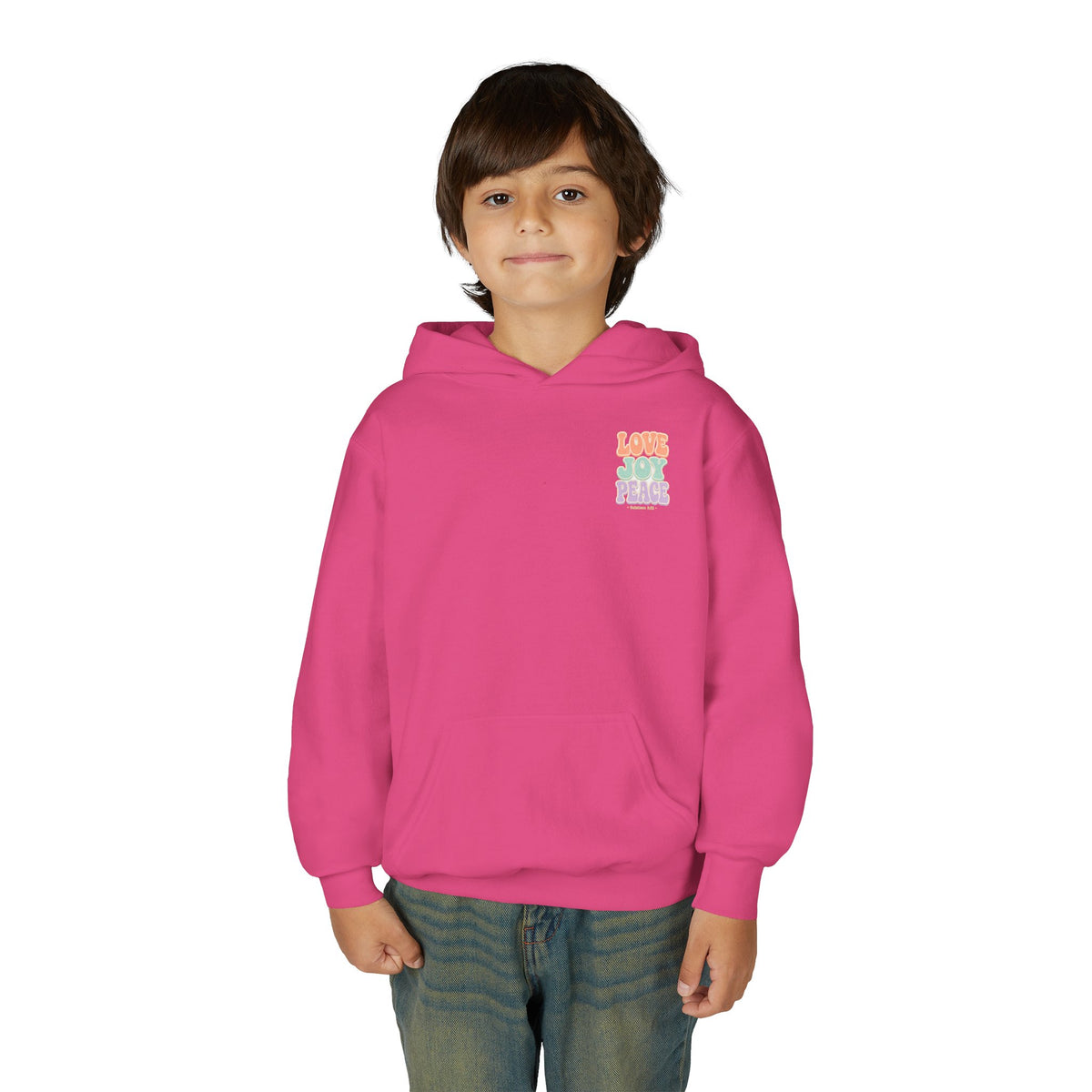 Love Joy Peace Youth Hoodie
