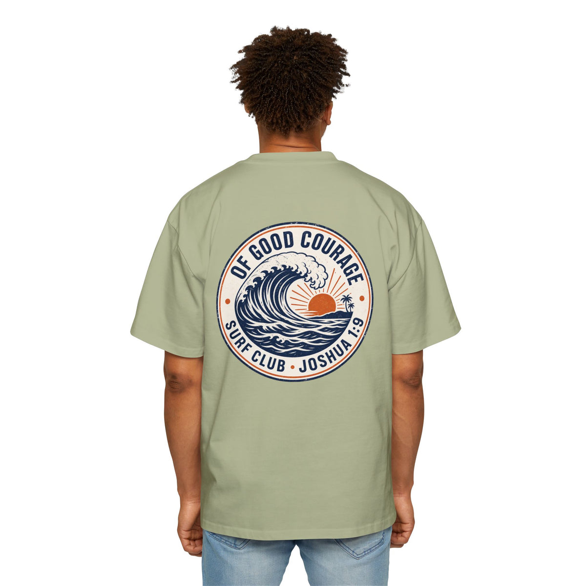Of Good Courage Surf Club Oversized Tee