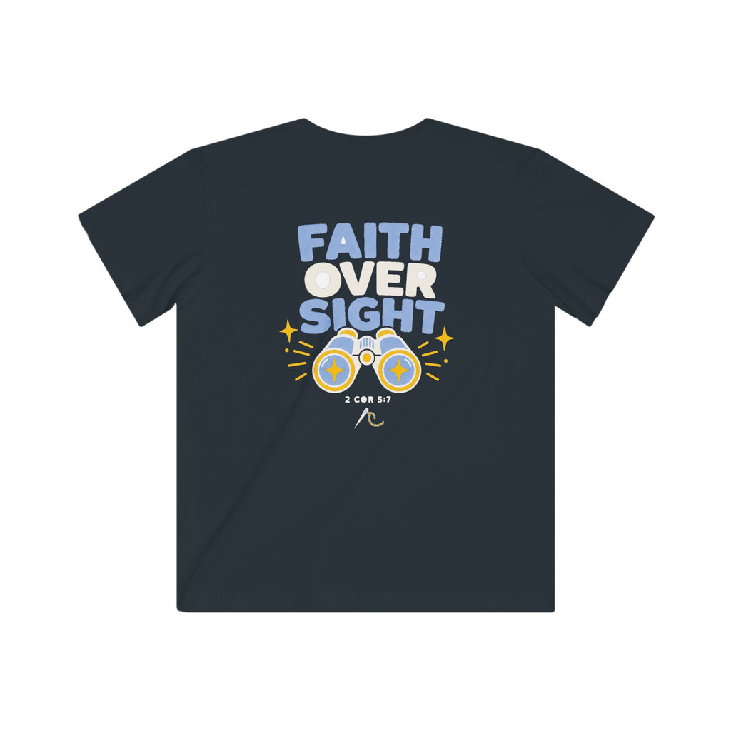 Faith Over Sight Kids Tee