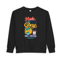His Glory Toddler Sweatshirt